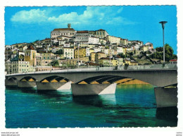 COIMBRA:  VISTA  PARCIAL  E  PONTE  SOBRE  O  RIO  MONDEGO  -  FG - Coimbra