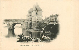 86* CHATELLERAULT Pont Henri IV  Laveuses      MA107,0854 - Chatellerault