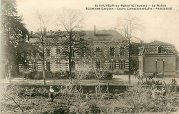 89* ST SAUVEUR EN PUISAYE  Ecole Garcons       MA107,1266 - Saint Sauveur En Puisaye