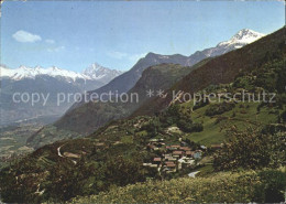 11713605 Grone Sierre Mit Bietschhorn Und Illhorn Grone - Autres & Non Classés