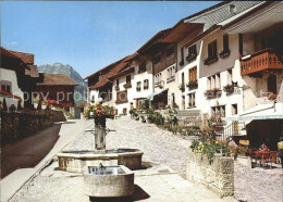 11713535 Gruyeres FR Dorfpartie Dorfbrunnen Gruyeres - Sonstige & Ohne Zuordnung