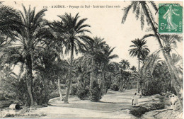 ALGERIE - 110 - Paysage Du Sud Intérieur D'une Oasis- Collection Régence E. L. édit. Alger (Leroux) - - Sonstige & Ohne Zuordnung