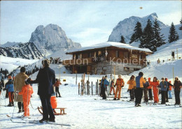 11712911 Gurnigel Guggisberg Skilifte N?nenen Gantrisch Berghaus Gurnigel Guggis - Autres & Non Classés