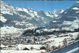 11712902 Frutigen BE Totalansicht Mit Alpenpanorama Frutigen - Autres & Non Classés