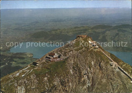 11712893 Niesen Kulm Niesen Gipfel Mit Bergstation Und Berghaus Niesen - Autres & Non Classés