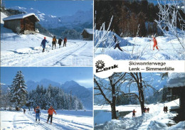 11712845 Lenk Simmental Skiwanderwege Lenk Simmenfaelle Details Lenk Im Simmenta - Autres & Non Classés