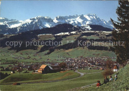 11712843 Appenzell IR Mit Sollegg Klosterspitz Und Saentiskette Appenzell - Autres & Non Classés