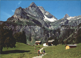 11712835 Braunwald GL Mit Ortstock Und Hoher Turm Braunwald - Autres & Non Classés