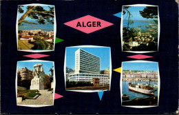 N°1890 W -cpsm Alger -multivues- - Alger