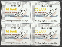 Nederland NVPH 2751 Persoonlijke Zegels 70 Jaar NVPV Alphen A/d Rijn 2016 MNH Postfris - Sellos Privados