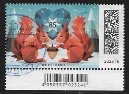 2023  Weihnachten  (nassklebend) - Used Stamps