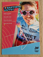 Card Baptiste Huyet - Team Tour De Tietema-Unibet - 2024 - Cycling - Cyclisme - Ciclismo - Wielrennen - Wielrennen