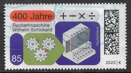 2023  400 Jahre Rechenmaschine  Wilhelm Schickard - Used Stamps