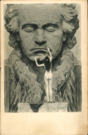 Art Nouveau Artiste CPA Fidus, Beethoven, Nackte Frau - Autres & Non Classés