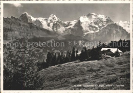 11712714 Muerren BE Gr?tschalp Mit Eiger M?nch Jungfrau Muerren - Other & Unclassified