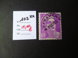 Timbre France Neuf ** Préoblitéré N° 102 Cote 1,10 € - 1893-1947