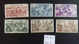 AOF  PA  5/10 **  GRANDES SERIES COLONIALES   TCHAD  Au RHIN - 1946 Tchad Au Rhin