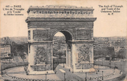 75-PARIS L ARC DE TRIOMPHE -N°T1072-A/0143 - Triumphbogen