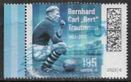 2023   100 Jahre Geburtstag Bernhard Carl "Bert" Trautmann - Used Stamps