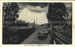 11712649 Lambertville_New_Jersey On The Canal - Altri & Non Classificati