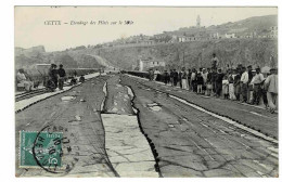 CETTE - Etendage Des Filets Sur Le Môle - Sete (Cette)