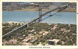 11712583 Detroit_Michigan Ambassador Bridge To Ontario Aerial View - Autres & Non Classés