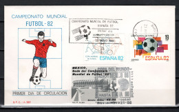 Spain / Mexico 1980/1986 Football Soccer World Cup Commemorative Cover - 1986 – México