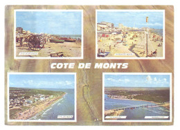 85 - LA COTE-de-MONTS - MULTIVUES - ANIMÉE - - Altri & Non Classificati