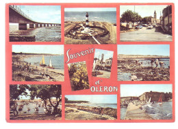 17 - ILE-D'OLERON - MULTIVUES SOUVENIR - ANIMÉE - - Ile D'Oléron