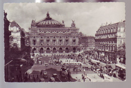 75 - PARIS - PLACE DE L'OPERA - ANIMÉE - AUTOMOBILE - - Paris (01)