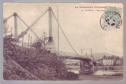 76 - ELBEUF - PONT SUSPENDU - - Elbeuf