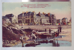 35 - PARAME - GRAND HÔTEL DE LA PLAGE - ANIMÉE - COLORISÉE - - Parame