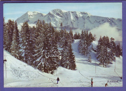 38 - CHAMROUSSE - LE MASSIF DE TAILLEFER ET LE TÉLÉSKI DE BACHAT-BOULOUD EN HIVER - ANIMÉE - - Chamrousse