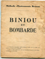 Bretagne Youenn DREZEN Méthode D’instruments Bretons Biniou Et Bombarde - 1901-1940