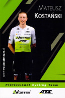 Cyclisme, Mateusz Kostanski, 2024 - Cycling