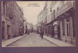 54 - TOUL - RUE DE LA REPUBLIQUE - CAFE NATIONAL - ANIMÉE - - Toul