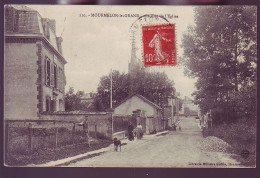 51 - MOURMELON-le-GRAND - RUE DE L'ÉGLISE - ANIMÉE - - Mourmelon Le Grand