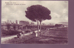 - ITALIE - ROME - VIA APPIA - AVANZI DEGLI  ACQUEDOTTI DI CLAUDIO - ATELAGE - - Otros & Sin Clasificación