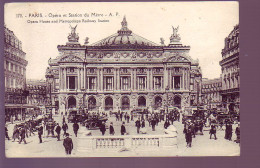 75 - PARIS - OPERA ET STATION DU METRO - ANIMÉE - - Autres Monuments, édifices