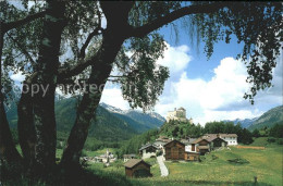 11710530 Sparsels Und Fontana Mit Schloss Tarasp Tarasp - Autres & Non Classés