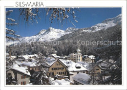 11710513 Sils Maria Graubuenden Ortsblick Sils/Segl Maria - Andere & Zonder Classificatie