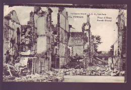 55 - GUERRE 14/18 - VERDUN - PLACE D'ARMES  BOMBARDÉE - - Verdun