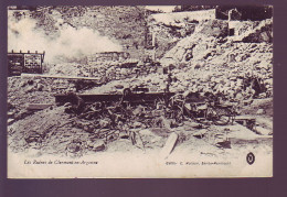 55 - GUERRE 14/18 - CLERMONT EN ARGONNE - LE VILLAGE APRES LE BOMBARDEMENT - - Clermont En Argonne