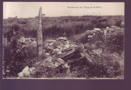 55 - FLEURY - EMPLACEMENT DU VILLAGE DETRUIT  - - Sonstige & Ohne Zuordnung