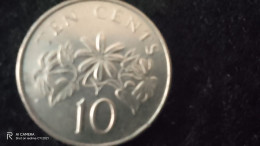 SİNGAPUR-1986   10  CENT    XF- - Singapour