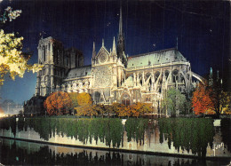 75-PARIS NOTRE DAME LA NUIT-N°T1074-E/0311 - Notre-Dame De Paris