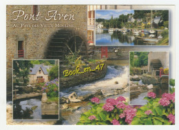 {91939} 29 Finistère Pont Aven , Multivues ; Les Moulins , Les Rives Fleuries , Le Port Et Les Chaos Rocheux - Pont Aven