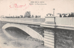 75-PARIS CRUE DE LA SEINE LE PONT D AUSTERLITZ-N°T1075-H/0077 - Überschwemmung 1910