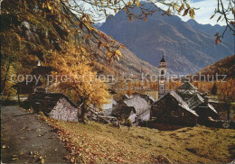 11710232 Sonogno Valle Verzasca Dorfpartie Sonogno - Altri & Non Classificati