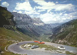 11710228 Klausenpass Mit Urnerboden Jaegernstoecken Und Ortstock Serpentine Klau - Sonstige & Ohne Zuordnung